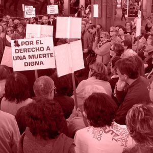 Manifestación de DMD a favor de eutanasia