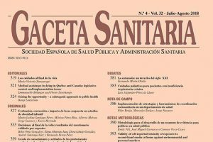 Portada Gaceta Sanitaria