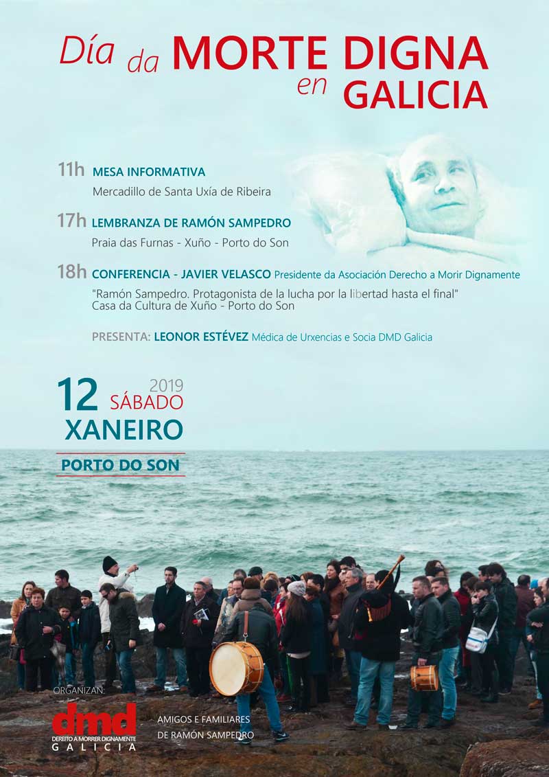 Dia Muerte Digna Galicia Recuerdo a Ramon Sampedro