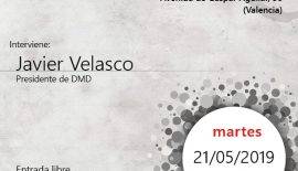 Cartel de la charla de DMD Valencia en la Asociación Cultural de Jubilados y Jubiladas del Peset