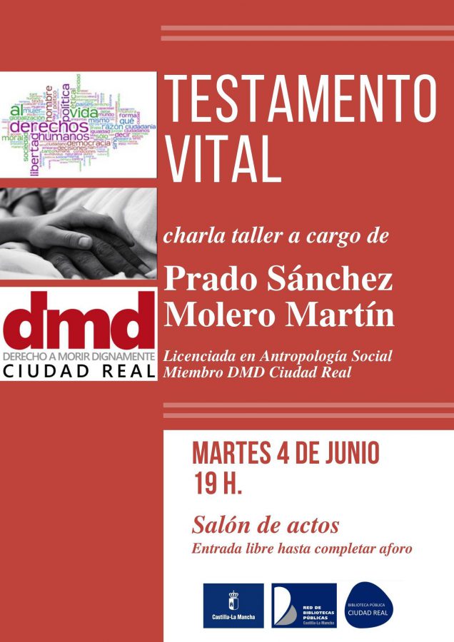 Charla Taller Sobre Testamento Vital En Castilla-La Mancha | DMD