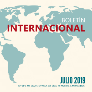 Boletin Internacional - My life, my death, my way