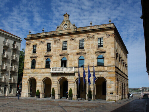 Edificio del ayuntamiento de Gijón