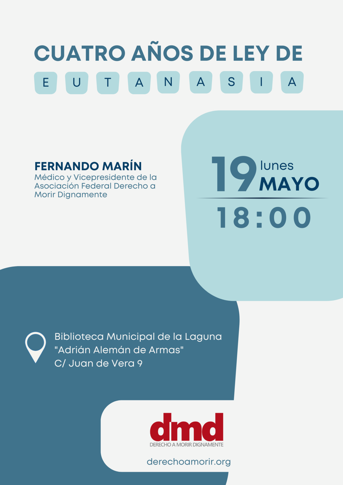 250519 LA LAGUNA TENERIFE | Derecho a Morir Dignamente