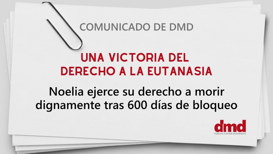 Featured image for “Noelia ejerce su derecho a morir dignamente después de 600 días de bloqueo: una victoria del derecho en la eutanasia”