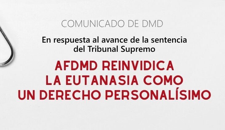 Featured image for “AFDMD reivindica la eutanasia como un derecho personalísimo”